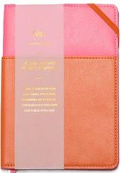 Designworks Vegan Leather Pocket Journal Pink & Chili