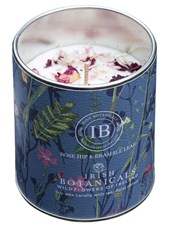 Irish Botancials Rose hip and Bramble Leaf Tin Candle