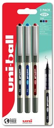 Uni-ball Pens UB157 Blister Pack Assorted Colours