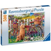 Ravensburger Cute Dogs in the Garden Puzzle