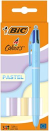 BIC 4 Colour Pastel Barrel
