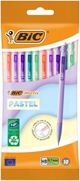 BIC Matic Mechanical Pencil Pastel Pack of10