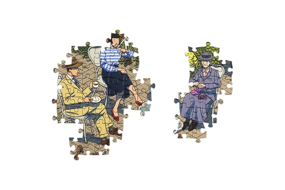Laurance King The World of Miss Marple 1000 Piece Jigsaw