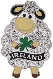 Sheep Crystal Magnet