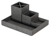 Bigso LENA Desktop organizer - Charcoal