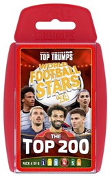 Top Trumps World Football Stars Top 200 - Pack 4