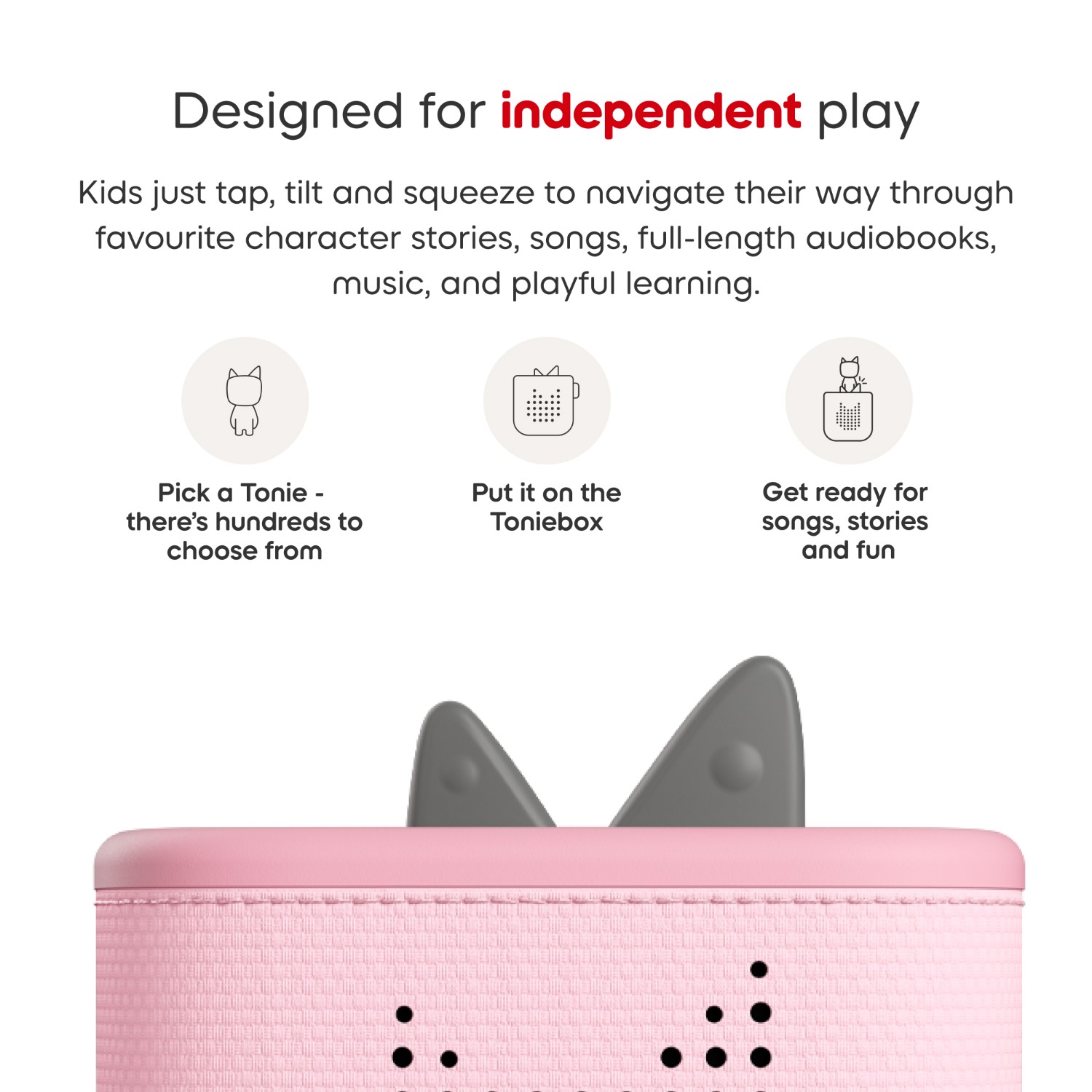Tonies Toniebox 2 Starter Set - Cloud Pink | Easons.com
