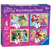 Ravensburger Disney Princesses 4 in 1 Box Puzzle