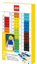 Lego Convertible Ruler with Minifigure