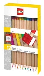 Lego Color Pencil 12pcs with topper