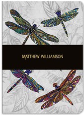 Museums & Galleries A5 Luxury Notebook- Matthew Williamson Dragonfly Dance