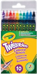 Crayola | Twistables Colouring Pencils - Pack of 10