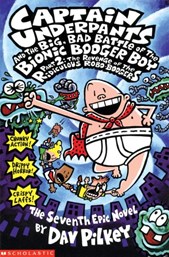 Captain Underpants and the big, bad battle of the Bionic Booger Boy