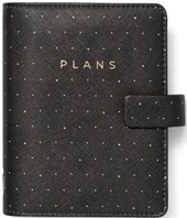 Filofax Personal Moonlight Organiser - black