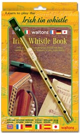 Waltons Learn To Play Tin Whistle & Book