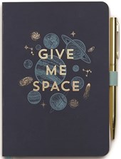 Designworks Vintage Sass Notebook with Pen Give Me Space