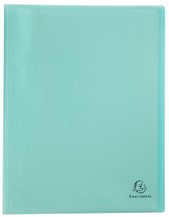 Exacompta Display Book A4 Chrome Pastel Green