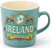 The Vintage Collection Ireland Map Mug - Teal