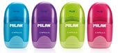 Milan Capsule Sharpener/Eraser