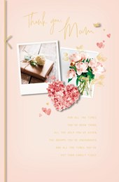 Photographic Mother's Day Card 11x7 - Mum