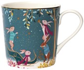 Sara Miller Mug - Rabbit Sleigh