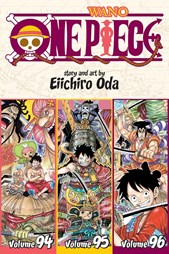 One piece. Volume 32, volumes 94, 95 & 96