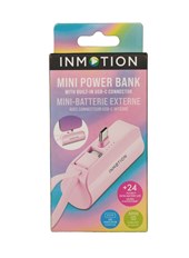 Inmotion Good Vibes 5k Plug In Mini Powerbank - Pink