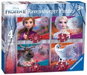 Ravensburger Disney Frozen 2 Jigsaw Puzzles 4 in a Box - 12, 16, 20, 24 Piece