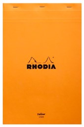 Rhodia A4 Legal Pad 80Lf Yellow