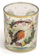 Tipperary LED Light Up Candle 2025 - Robin Wreath