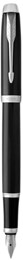 Parker IM Black Chrome Trim Fountain Pen Medium nib