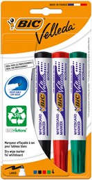 Bic Velleda Whiteboard Markers Pack of 4