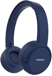 Streetz Blue On Ear Bluetooth Headphones
