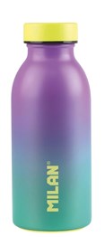 Milan stainless steel isothermal bottle 0.35 L Sunset series, turquoise