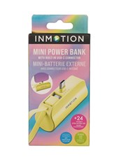 Inmotion Good Vibes 5k Plug in Mini Powerbank - Lemon