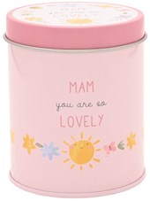 Widdop Love Life Tin Candle 8cm x 7.5cm - Mam