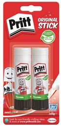 Pritt 43g Twin Pack Carded