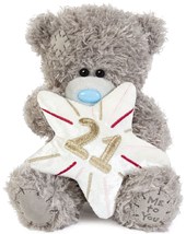 Me To You 21st Birthday Teddy Bear