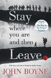 Stay where you are and then leave