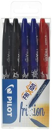 Pilot Frixion Ball 5pack Assorted