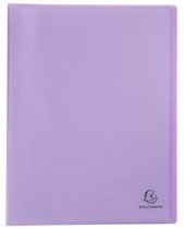 Exacompta Displaybook A4 80View ChromePastel Purple