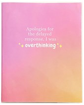 Eason 8X10" Notebook Overthinking