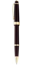 Cross Bailey Light Polished Burgundy Resin and Gold Tone Rollerball Pen