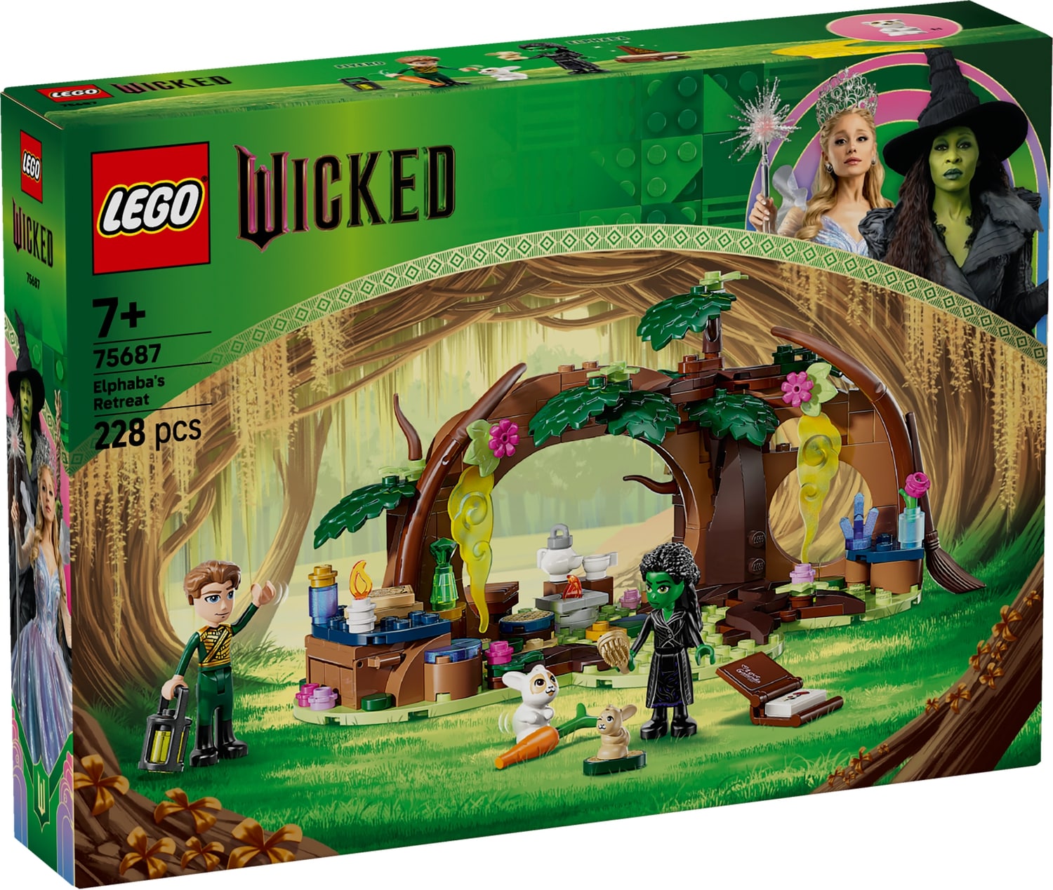 LEGO Wicked Elphaba's Retreat Toy for Kids 75687