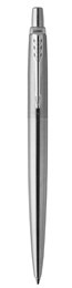 Parker Jotter Ballpoint Pen, Stainless Steel with Chrome Trim Medium, Point Blue Ink