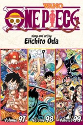 One piece. Volume 33, volumes 97, 98 & 99