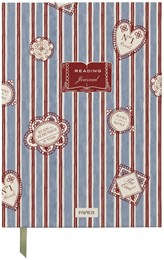 Papier Hardcover Reading Journal Bibliotheque - A5