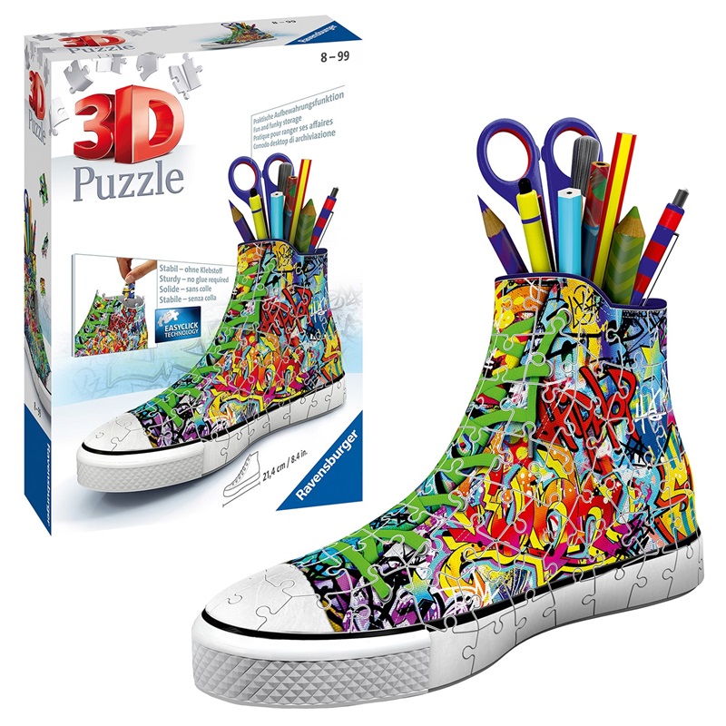 Ravensburger Sneaker 108 Piece 3D Puzzle Shop Now at Easons