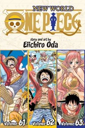 One piece Volume 61, volume 62, volume 63