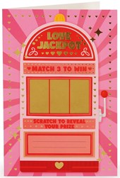 Legami Scratch Off Card - Love Jackpot